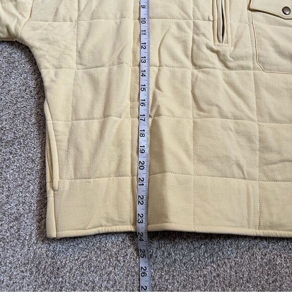 NEW O’Neill pastel yellow quilted quarter zip pullover Mabel jacket size medium - Picture 8 of 9